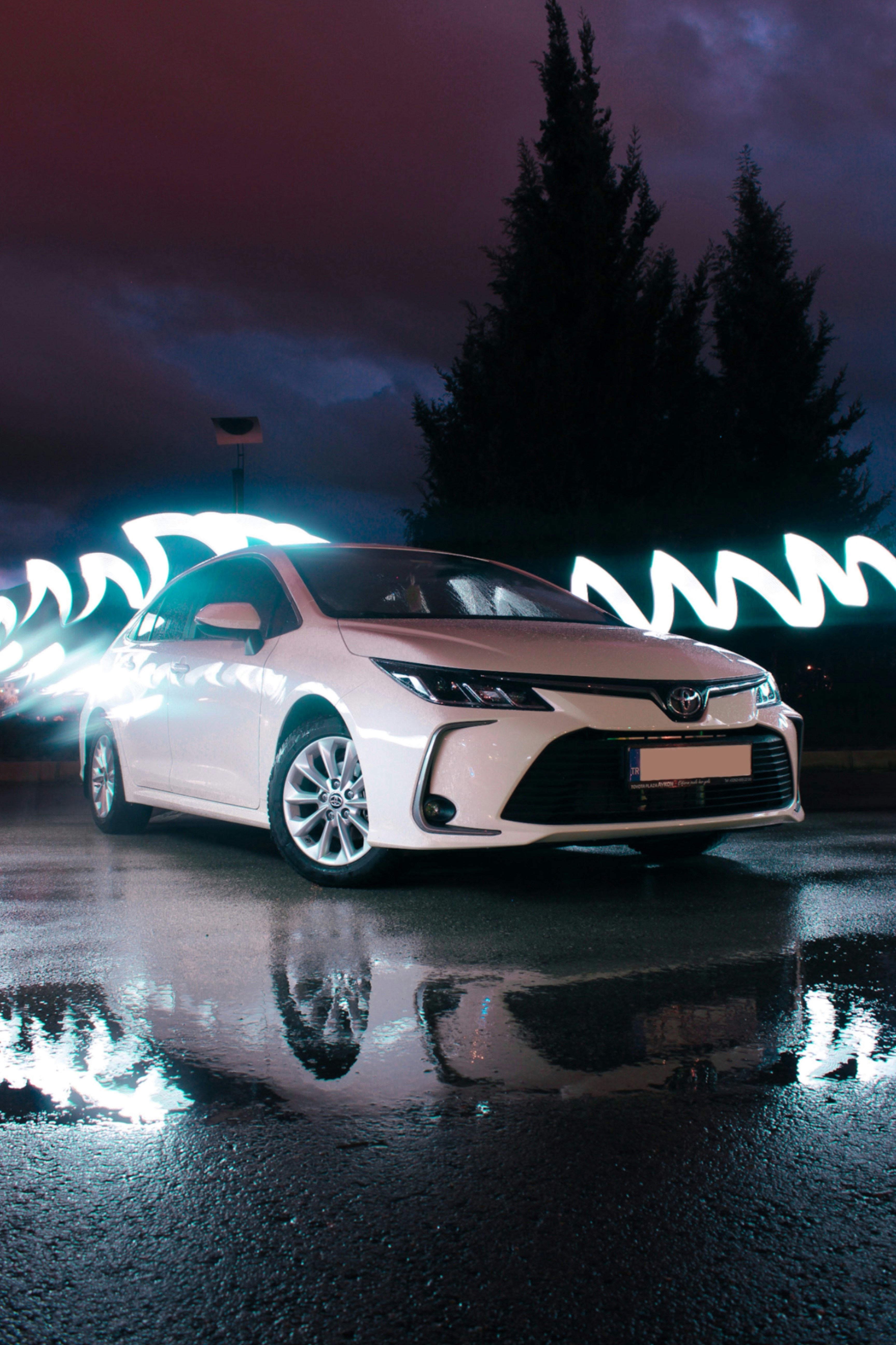 Toyota Camry sedan at an angle